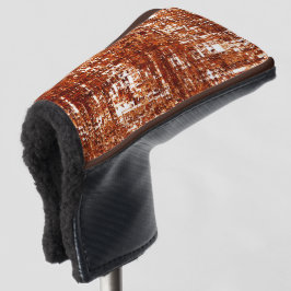 Kreuzlinien und rustikale Quadratzkerbe Golf Headcover