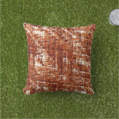 Kreuzlinien und rustikale Quadratzkerbe Kissen (Golfball-Marker)