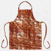 Kreuzlinien und rustikale Quadratzkerbe Schürze (Vorderseite)