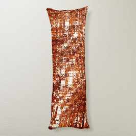 Kreuzlinien und rustikale Quadratzkerbe Seitenschläferkissen