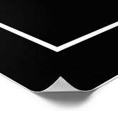 Kreuzmeldung Poster (Ecke)