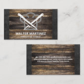 Kreuzmesser | KOCH Visitenkarte (Vorne/Hinten)