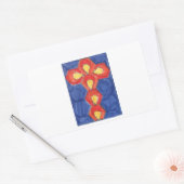 Kreuzmotif Glossy Rectangle Stickers (Umschlag)