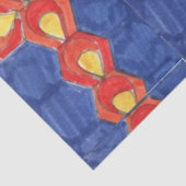 Kreuzmotif Seidenpapier (Ausschnitt)