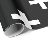 Kreuzmuster Geschenkpapier (Rolleneckpunkt)