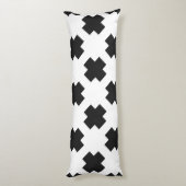 Kreuzmuster Seitenschläferkissen (Rückseite (Vertikal))
