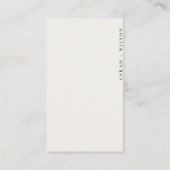 Kreuzpalme Seascape Windschutzscheibe Kinderdusche Begleitkarte (Rückseite)