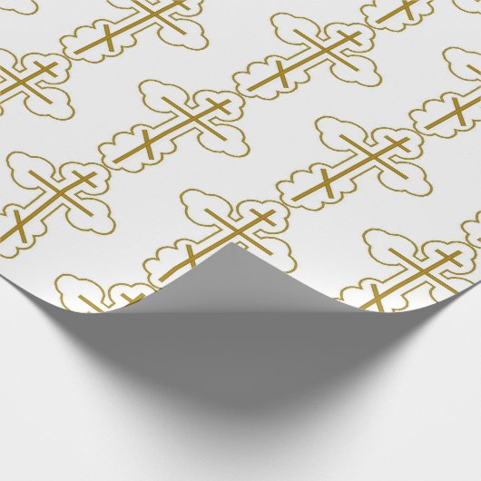 Kreuzpapier Geschenkpapier (Ecke)