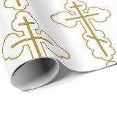 Kreuzpapier Geschenkpapier (Rolleneckpunkt)