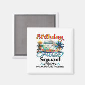 Kreuzplatz 2025 Freunde Familienurlaub Magnet (Vorderseite/Rückseite)