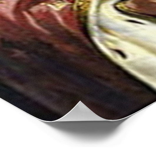 Kreuzritter Poster (Ecke)