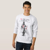 Kreuzritter Templar Kriegergott Sweatshirt (Vorne ganz)
