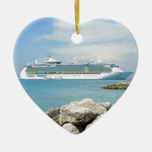 Kreuzschiff bei CocoCay Keramikornament