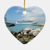 Kreuzschiff bei CocoCay Keramikornament (Hinten)