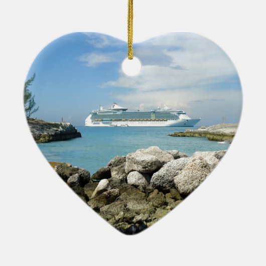 Kreuzschiff bei CocoCay Keramikornament (Hinten)