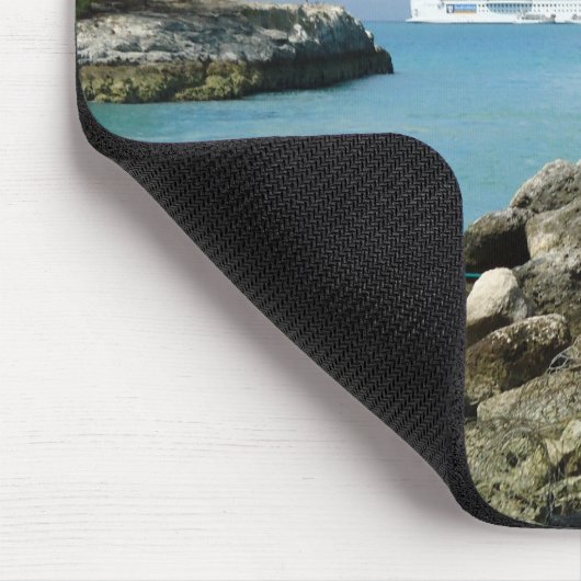 Kreuzschiff bei CocoCay MP1 Mousepad (Ecke)
