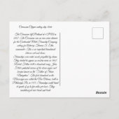 Kreuzschiff Clipper 1866 Postkarte (Rückseite)