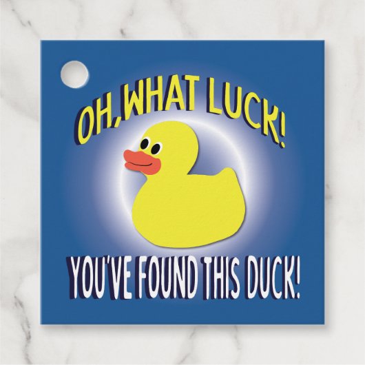 Kreuzschiff-Enten Behalten oder Spiel verbergen Geschenkanhänger (Vorderseite)