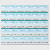 Kreuzschiff Geschenkpapier (Flach)