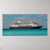Kreuzschiff Holland America Poster (Vorne)