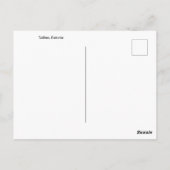 Kreuzschiff in Tallinn, Estland Postkarte (Rückseite)