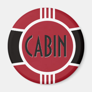 Kreuzschiff-Kabine Stateroom Magnet