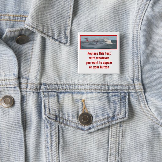 Kreuzschiff kundengerechtes Button-CIM1a Button (Beispiel)