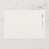 Kreuzschiff Palm Seascape Hochzeit QR Code UAWG Begleitkarte (Rückseite)