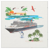 Kreuzschiff Stoff (Nahaufnahme)