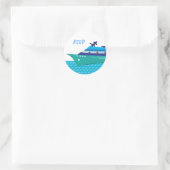 Kreuzschiff-UAWG Stickers (Tasche)