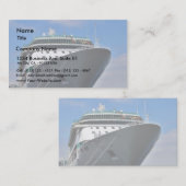Kreuzschiff Visitenkarte (Vorne/Hinten)