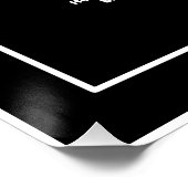 Kreuzschild Poster (Ecke)