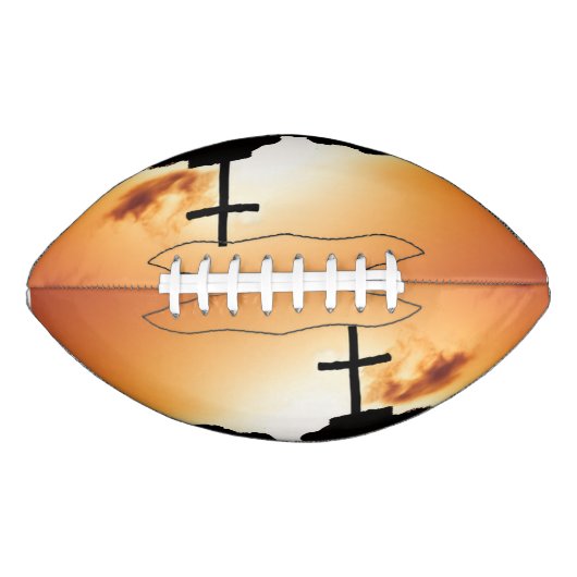 Kreuzseide bei Dämmerung Football (Vorderseite)