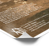 Kreuzspalte Poster (Ecke)