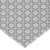 Kreuzstich auf schwarzem Hintergrund CUSTOMIZE Tischdecke (Schrägansicht)