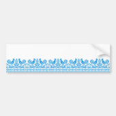 Kreuzstich Autoaufkleber (Vorne)