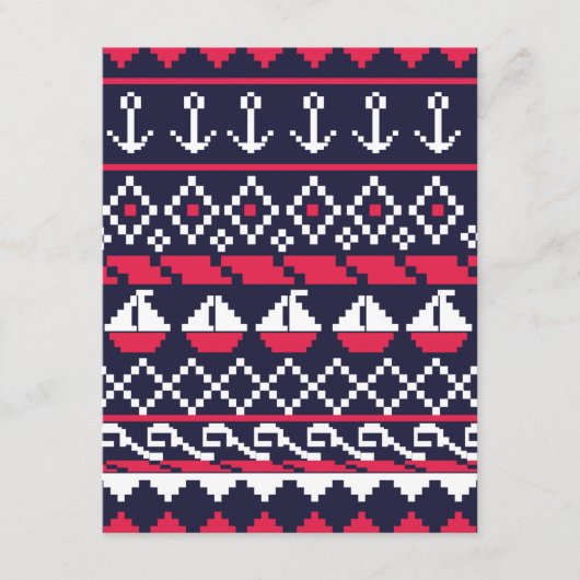 Kreuzstich Begleitkarte (Vorderseite)