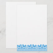 Kreuzstich Briefpapier (Vorne/Hinten)