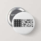 Kreuzstich Button (Vorne & Hinten)