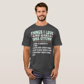 Kreuzstich Funny Liebe Stitching Nähgeschenk T-Shirt (Vorne ganz)