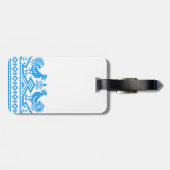 Kreuzstich Gepäckanhänger (Rückseite horizontal)