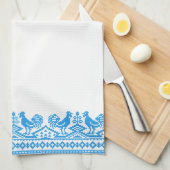 Kreuzstich Geschirrtuch (Viertel Falte)