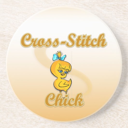 Kreuzstich Getränkeuntersetzer (Vorne)