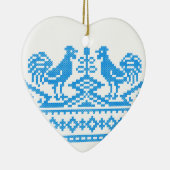 Kreuzstich Keramik Ornament (Rechts)