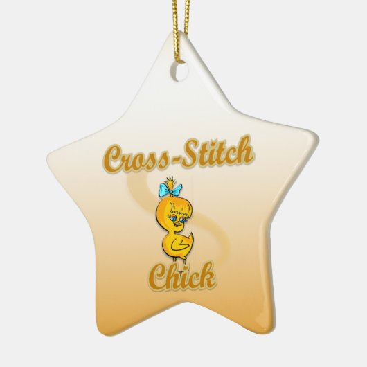 Kreuzstich Keramik Ornament (Links)