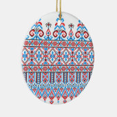 Kreuzstich Keramikornament (Rechts)