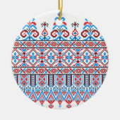 Kreuzstich Keramikornament (Vorne)
