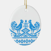Kreuzstich Keramikornament (Rechts)