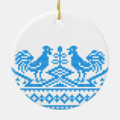 Kreuzstich Keramikornament (Hinten)