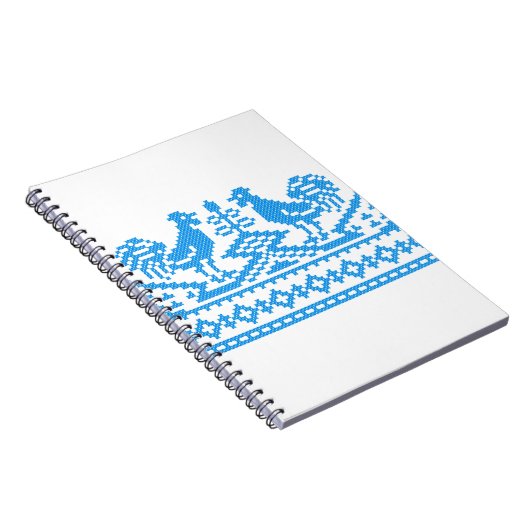 Kreuzstich Notizblock (Rechte Seite)